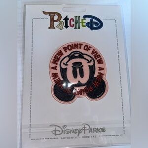 Disney Authentic Park Merchandise Patched Mickey Mouse, A New Point of View